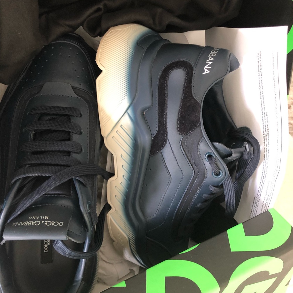 Dolce & Gabbana Navy blue shoes